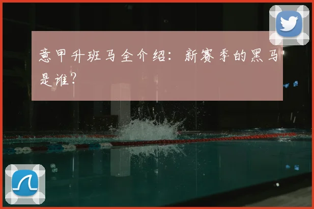意甲升班马全介绍：新赛季的黑马是谁？